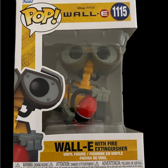 Funko Toys Funko Pop Disney Wall E Walle With Fire Extinguisher Vinyl Figure 115 Poshmark